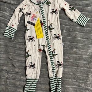 Disney Christmas Mickey Mouse Onesie